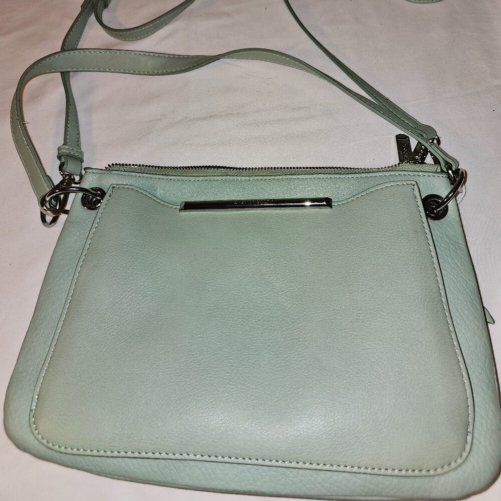Enzo Angiolini Light Green Adjustable Crossbody